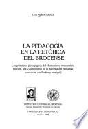 La pedagogía en la retórica del Brocense