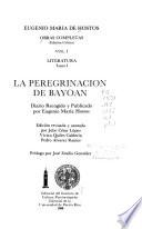 La peregrinación de Bayó. t. 2. Cuento. Teatro. Poesía. Ensayo. t. 3. Critica. t. 4. La tela de Araña