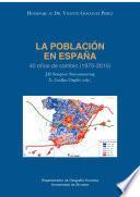 La población en España. Homenaje al Dr. Vicente Gozálvez Pérez
