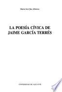 La poesía cívica de Jaime García Terrés
