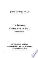 La poesía de Carlos Germán Belli