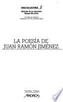 La poesía de Juan Ramón Jiménez