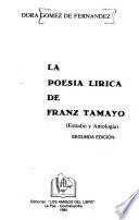La poesía lírica de Franz Tamayo