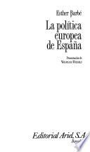 La política europea de España