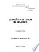 La política exterior de Colombia