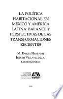 La política habitacional en México y América Latina