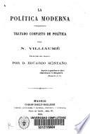 La política moderna