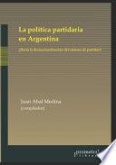 La política partidaria en Argentina