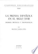 La prensa española en el siglo XVIII
