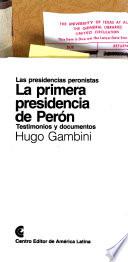 La primera presidencia de Perón