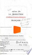 La Production cinématographique française