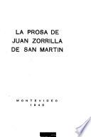 La prosa de Juan Zorrilla de San Martín