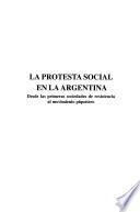 La protesta social en la Argentina