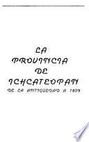 La provincia de Ichcateopan
