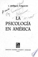 La psicologia en America