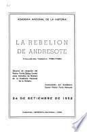 La rebelión de Andresote (Valles del Yaracuy, 1730-1733)