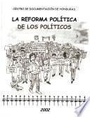 La reforma política de los políticos