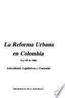 La reforma urbana en Colombia