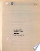 La relación estado-ONGs