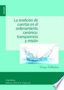 La rendición de cuentas en el ordenamiento canónico