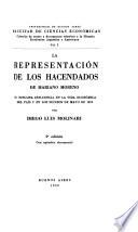 La representación de los hacendados de Mariano Moreno, su ninguna influencia en la vida económica del país y en los succesos de mayo de 1810