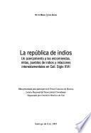 La república de indios