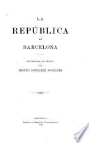 La república en Barcelona