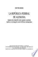La República Federal de Alemania