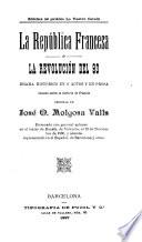 La República Francesa, o, La revolución del 93