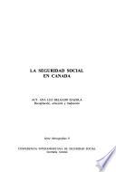 La seguridad social en Canadá