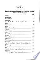 La Situación ambiental en América Latina