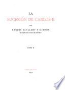 La sucesión de Carlos II