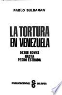 La tortura en Venezuela
