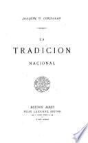 La tradicion nacional