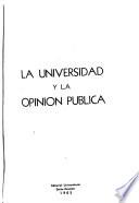 La Universidad y la opinión pública: 1959-1963