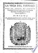 La vega del Parnaso