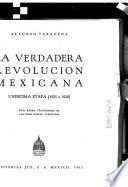 La verdadera revolución mexicana: etapa (1923-1924)