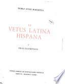 La Vetus Latina hispana