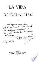 La vida de Canalejas