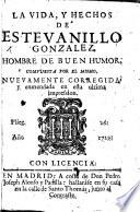 La Vida i Hechos de E. G., hombre de buen humor. Compuesto por el mesmo. By L. Velez de Guevara y Dueñas?