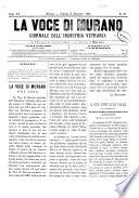 La Voce di Murano periodico politico-industriale-ebdomadario