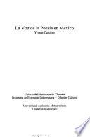 La voz de la poesía en México