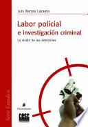 Labor policial e investigación criminal