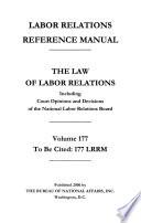 Labor Relations Reference Manual