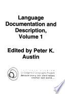 Language Documentation and Description