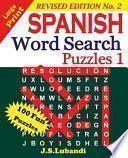 Large Print Spanish Word Search Puzzles (Revised Edition No.1)