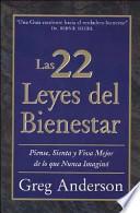 Las 22 leyes del bienestar