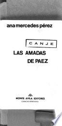 Las amadas de Páez