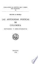 Las antologías poéticas de Colombia