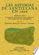 Las Asturias de Santillana en 1404